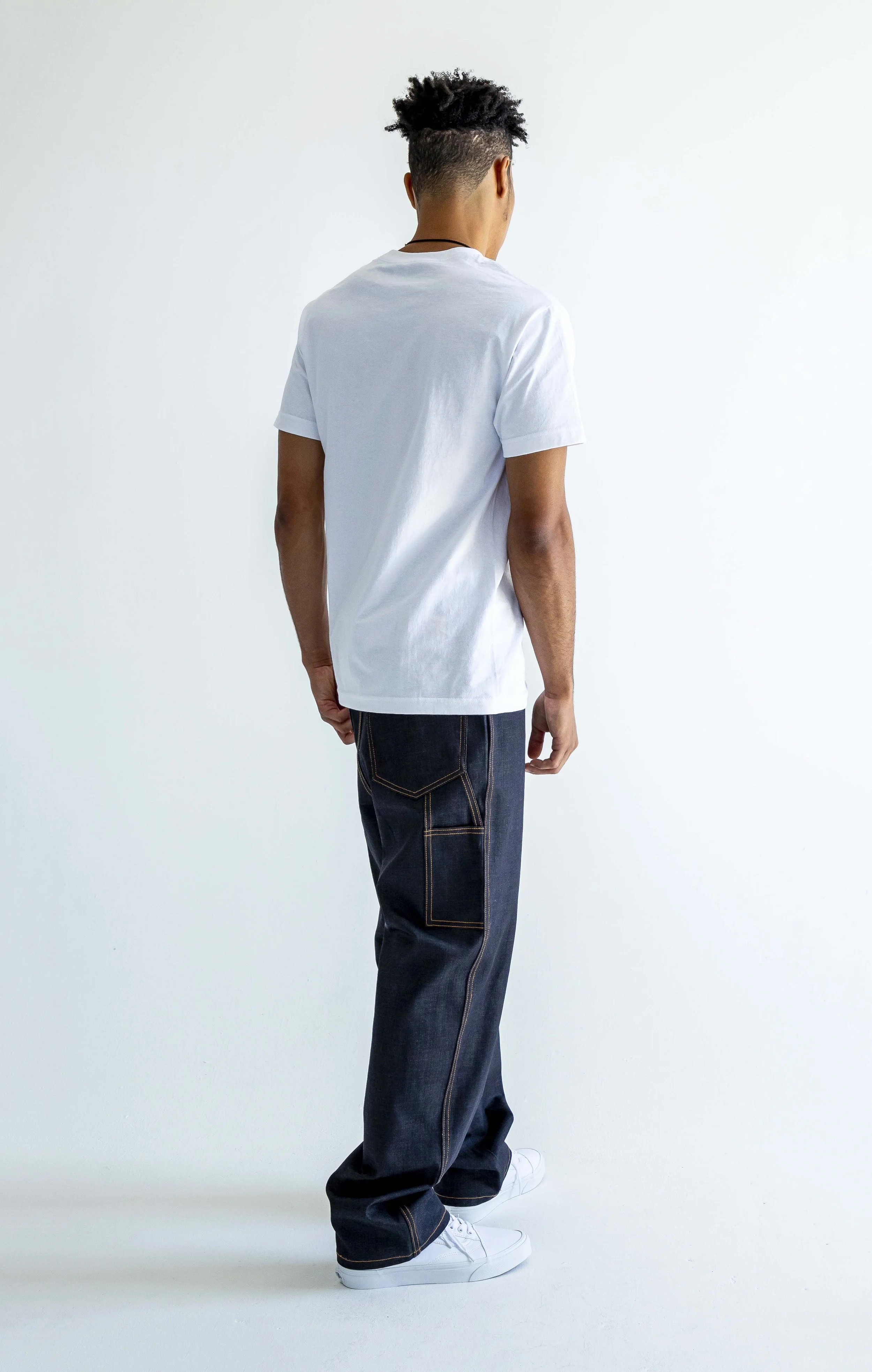 Super Dark Baggy Carpenter Jeans — Neo Blue Jeans – Made-in-USA